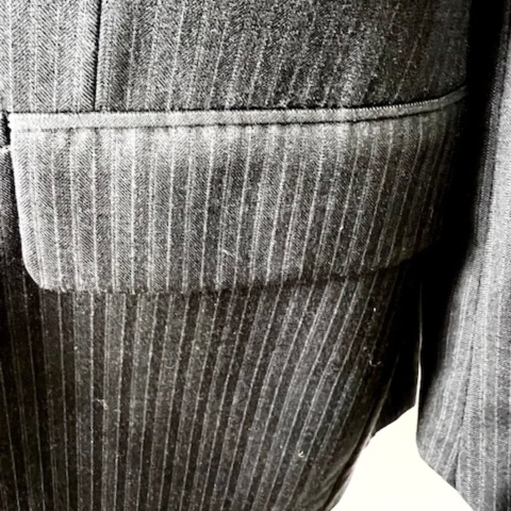 Prontomoda Snello Charcoal 100% Merino Wool Suit Coat/Sport Coat - Picture 3 of 14